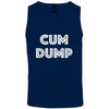 Herren Tank Top CUMDUMP - French Navy / S - Clothes