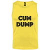 Herren Tank Top CUMDUMP - Lemon / S - Clothes