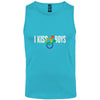 Herren Tank Top Kiss-Boys - Atoll Blue / S - Clothes