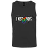 Herren Tank Top Kiss-Boys - Black / S - Clothes