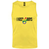 Herren Tank Top Kiss-Boys - Lemon / S - Clothes