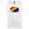 Herren Tank Top PrideAbstrakt - White / S - Clothes
