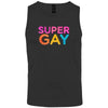Herren Tank Top SuperGay - Black / S - Clothes