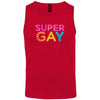 Herren Tank Top SuperGay - Red / S - Clothes