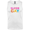 Herren Tank Top SuperGay - White / S - Clothes