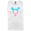 Herren Tank Top Transgender - White / S - Clothes