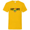 Herren V-Neck T-Shirt Kiss-Boys - Sunflower / S - Clothes