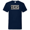 Herren V-Neck T-Shirt VERS - Navy / S - Clothes