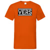 Herren V-Neck T-Shirt VERS - Orange / S - Clothes