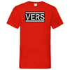 Herren V-Neck T-Shirt VERS - Red / S - Clothes