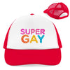 Retro Trucker Cap SuperGay - Classic Red/White - Accessories