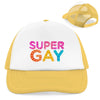 Retro Trucker Cap SuperGay - Sunflower/White - Accessories