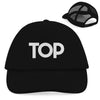 Retro Trucker Cap TopPrideWhite - Black/Black - Accessories