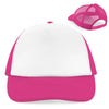 Retro Trucker Cap TopPrideWhite - Fluorescent Pink/White - Accessories