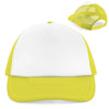 Retro Trucker Cap TopPrideWhite - Fluorescent Yellow/White - Accessories