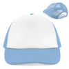Retro Trucker Cap TopPrideWhite - Sky Blue/White - Accessories