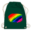 Turnbeutel PrideAbstrakt - Bottle Green / One Size - Accessories