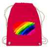 Turnbeutel PrideAbstrakt - Classic Red / One Size - Accessories
