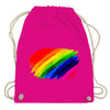 Turnbeutel PrideAbstrakt - Fuchsia / One Size - Accessories