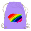 Turnbeutel PrideAbstrakt - Lavander / One Size - Accessories