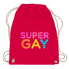 Turnbeutel SuperGay - Classic Red / One Size - Accessories
