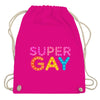 Turnbeutel SuperGay - Fuchsia / One Size - Accessories